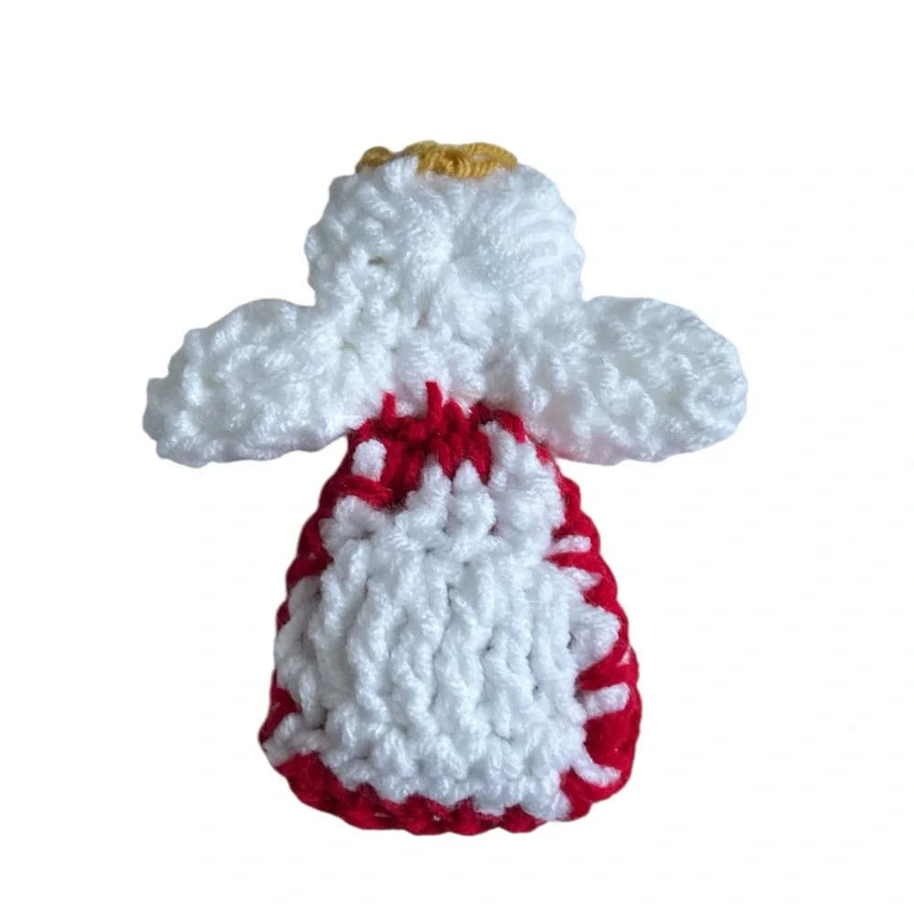 Handmade Organic Catnip Toy Crocheted Angel Potent Interactive Catnip Toy